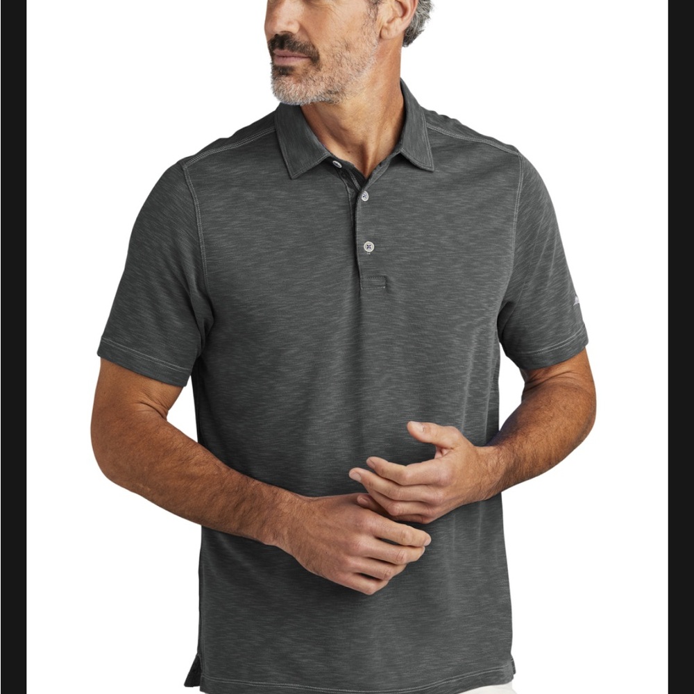 Tommy Bahama Palmetto Paradise Polo Washed Black